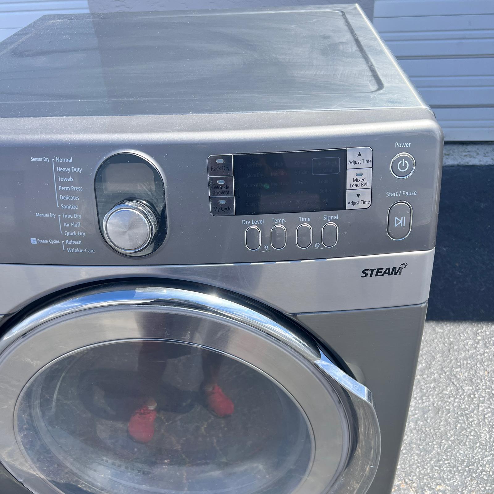 Samsung Electric Dryer Front Load - Silver Samsung Electric Dryer Front Load - Silver